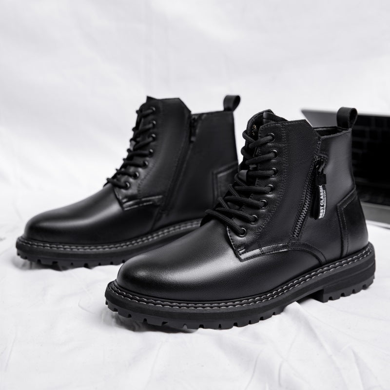 Dr Martens Boots Vêtements de travail tendance en velours pour hommes