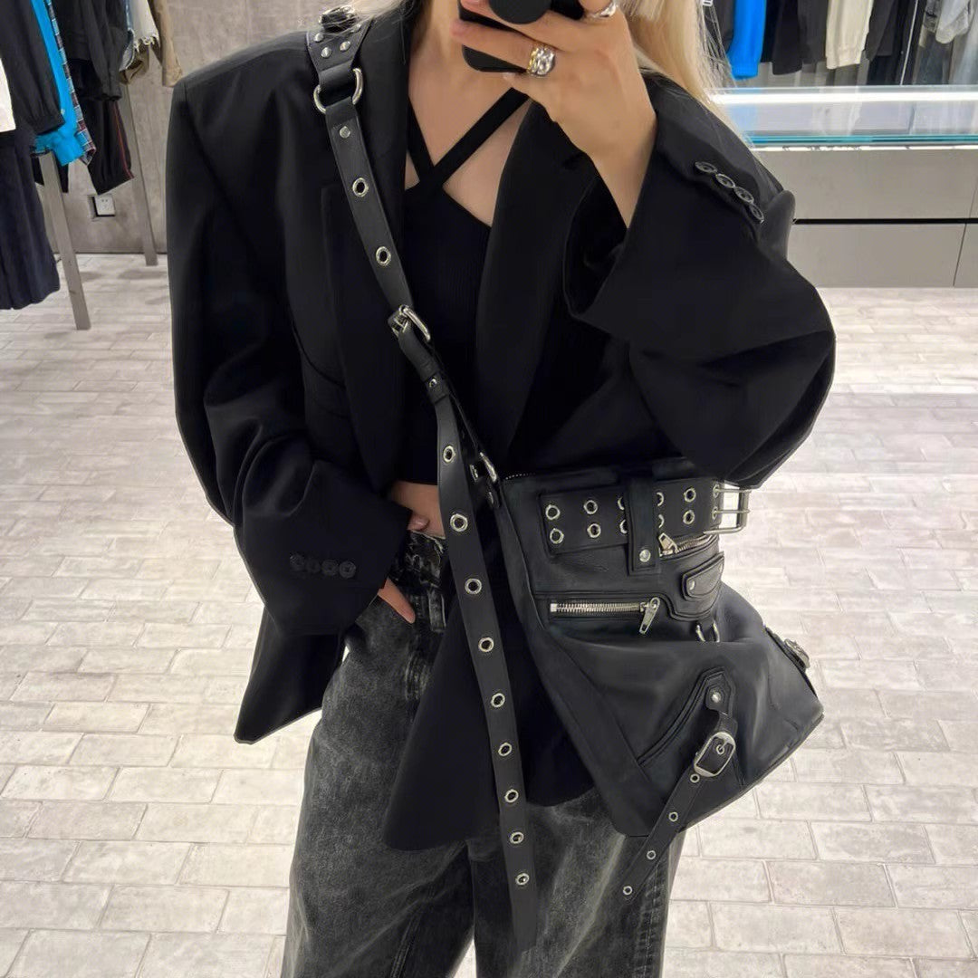 Sac à bandoulière seau à une épaule pour femme