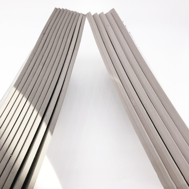 Sello de cerámica, caligrafía y pintura, estera sensible a la luz, hoja entera negra y gris de alta calidad