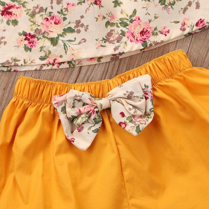 Vêtements d'été pour nouveau-né fille, tenues shorts