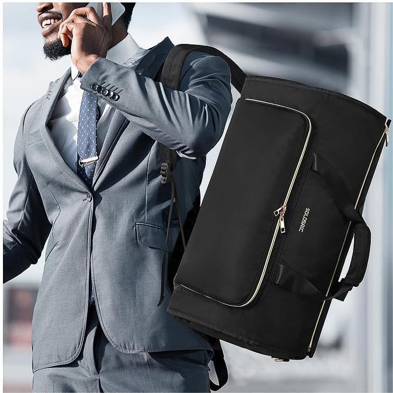 Costume de voyage sac anti-poussière Convertible résistant à l'usure sac à dos de rangement pliant