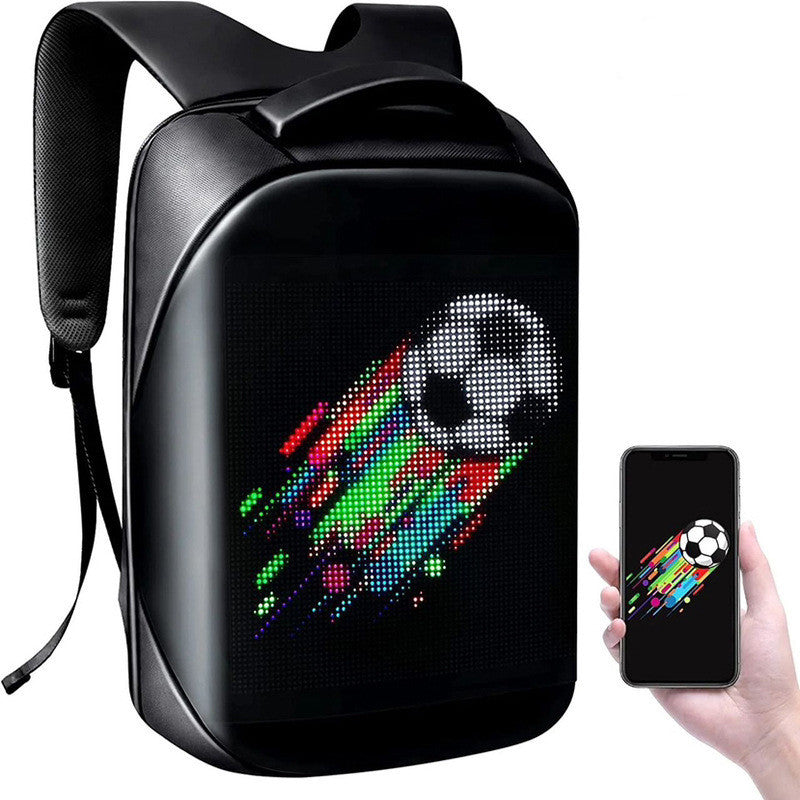 Sac à dos étanche mode Led sac à dos publicité intelligente sac à dos d'affaires étanche