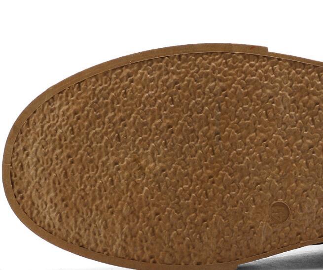 Chaussures montantes pour hommes, chaussures décontractées à semelle épaisse