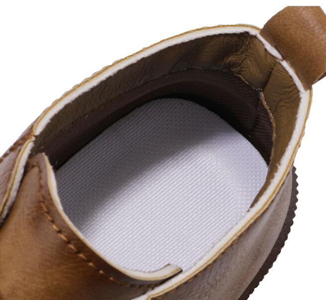 Chaussures montantes pour hommes, chaussures décontractées à semelle épaisse