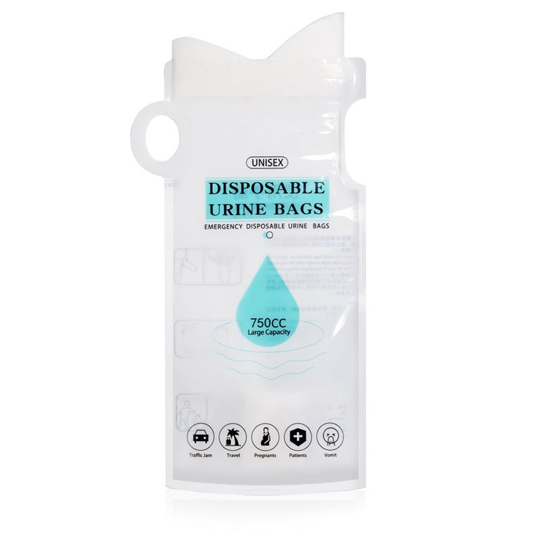 Sac d'urine d'urgence pour voiture, unisexe, jetable