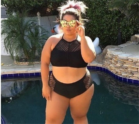 Bikini con abertura grande 