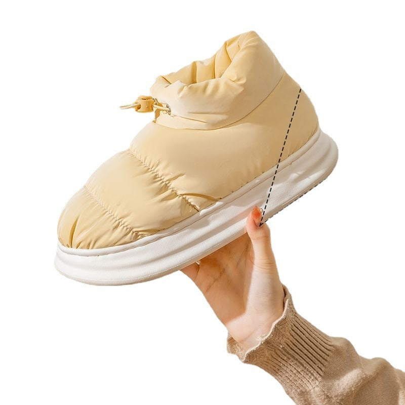 Cotton Slippers Women's Winter Bag Heel Outer Wear Thick Bottom