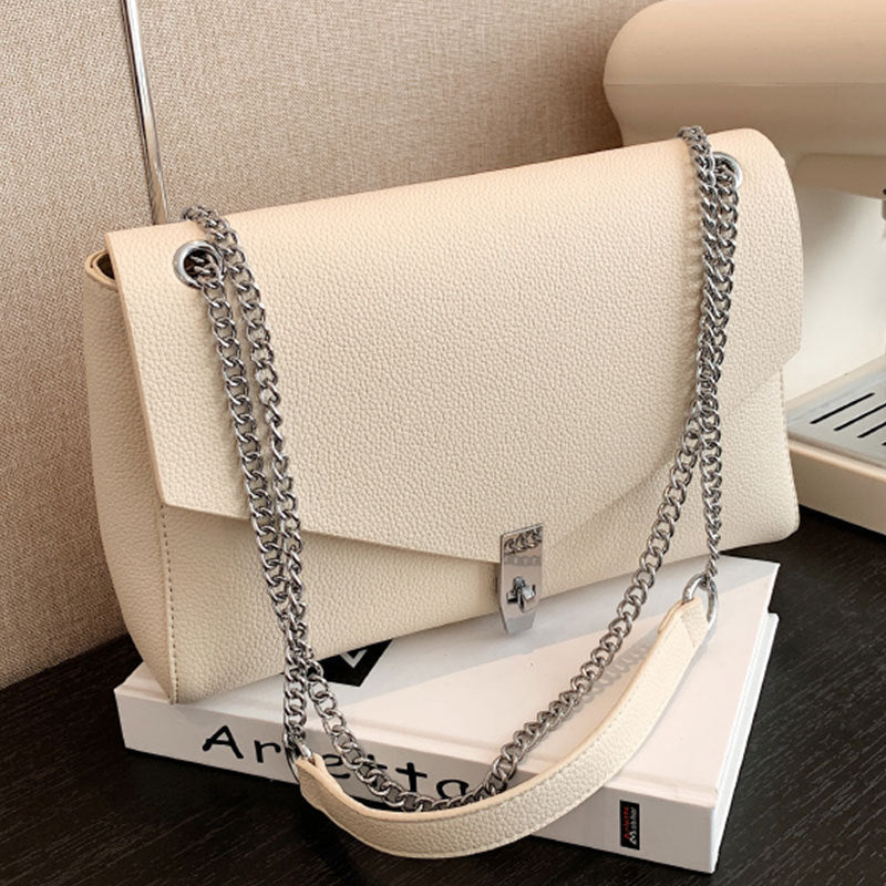 Chaîne mode sac à bandoulière sac populaire femme grande capacité bandoulière