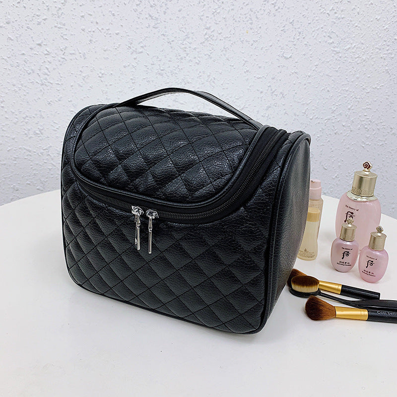 Sac de rangement cosmétique de lavage de crochet d'élingue à la mode