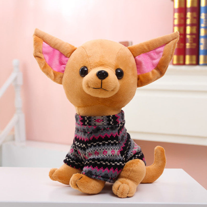 Muñeca de perro juguetes de peluche
