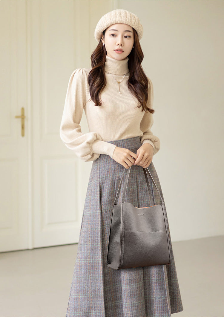 Bolso de mano para mujer de gran capacidad