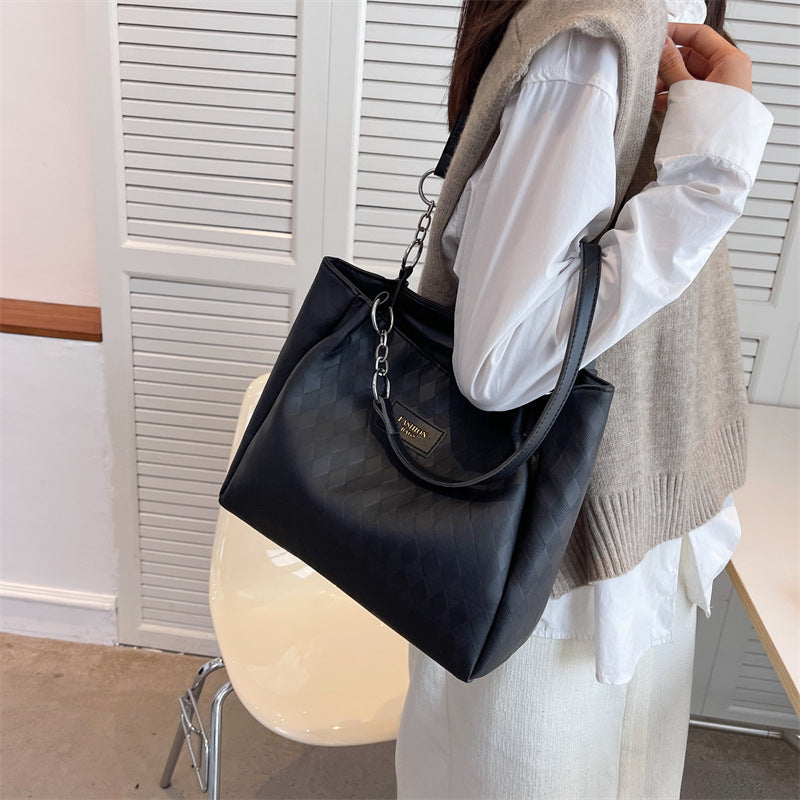 Bolso tote de hombro para mujer todo fósforo
