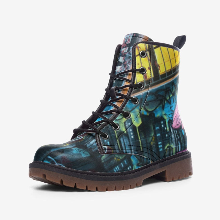 Bottes au design urbain d'automne et d'hiver
