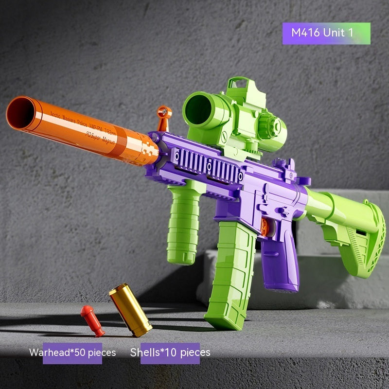 Pistolet à balle molle M416, pistolet à radis, jouet