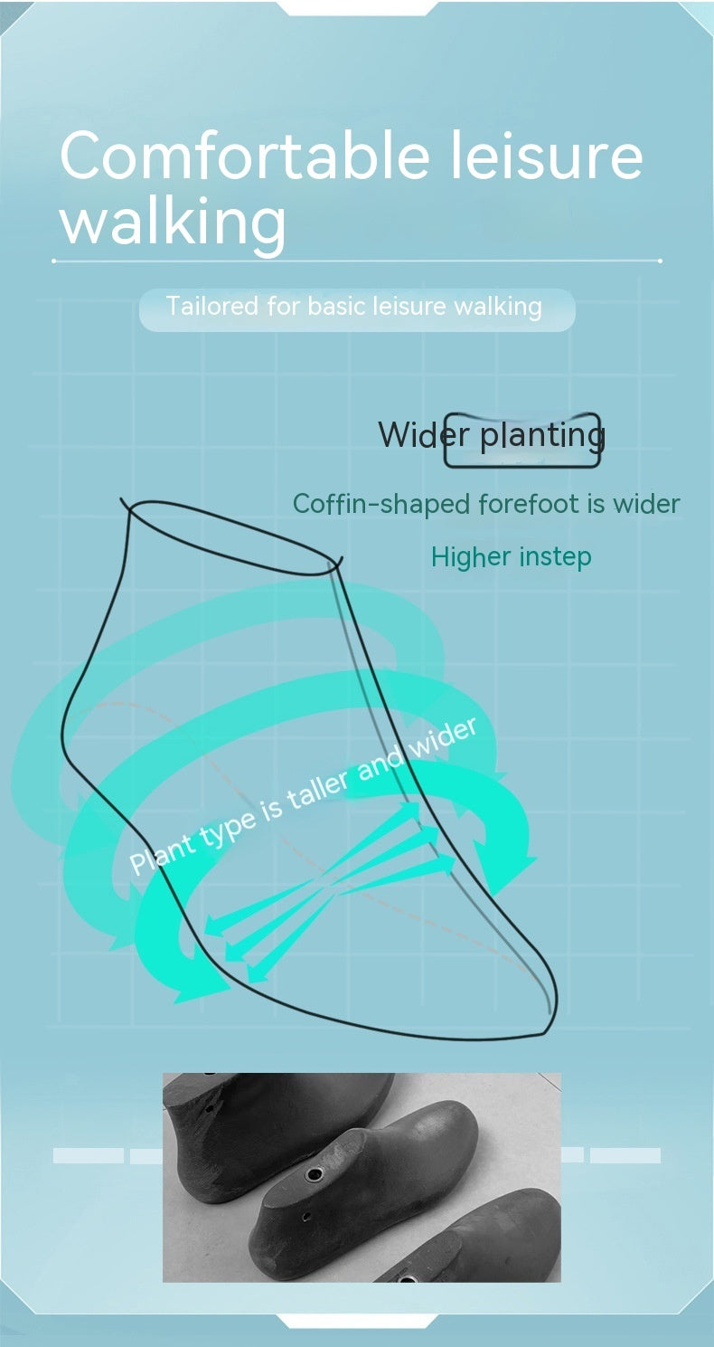 Zapatos ligeros, transpirables, de suela blanda antideslizantes para personas de mediana edad y ancianos