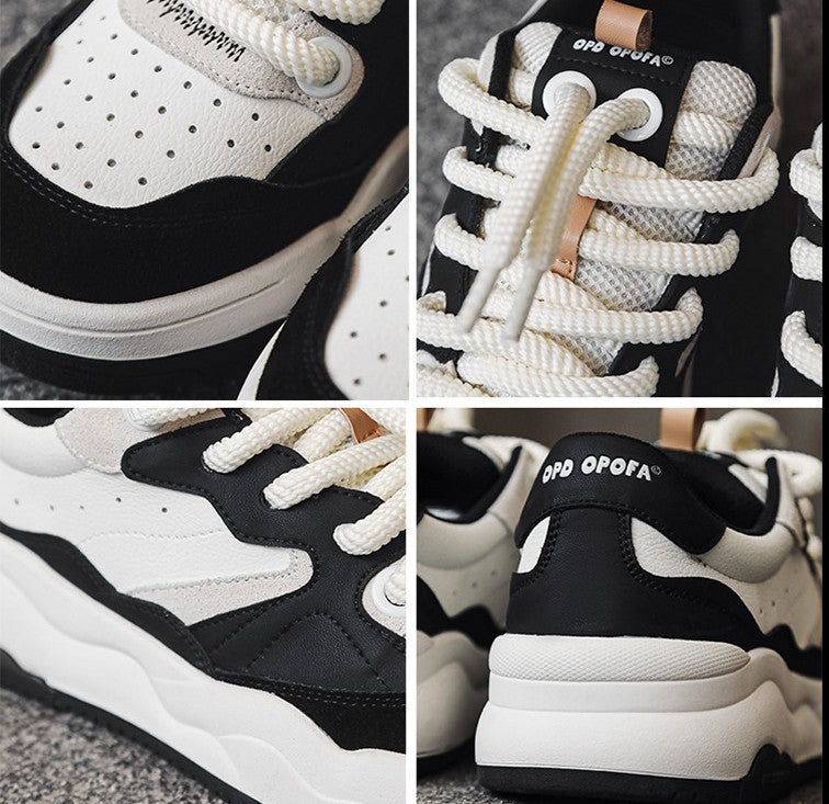 Design Panda Couleur Assortie Skateboard Chaussures Hommes