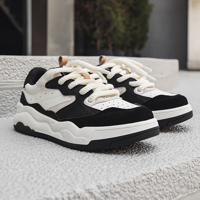 Design Panda Couleur Assortie Skateboard Chaussures Hommes