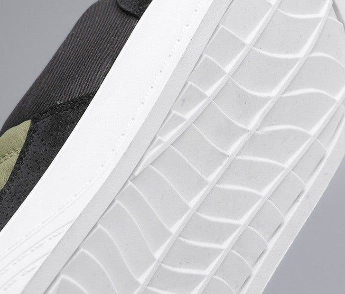 Zapatos de plataforma bajos con banda elástica de moda juvenil