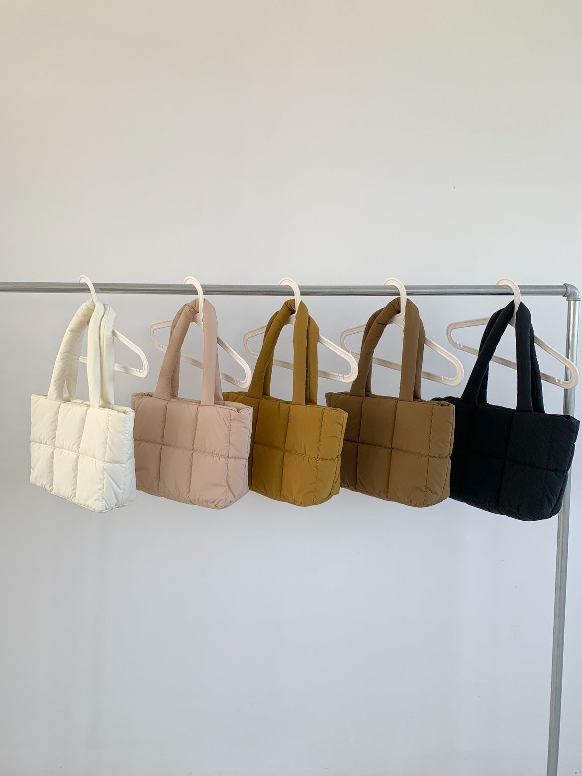 Sac de transport à main portable à une épaule à carreaux de grande capacité