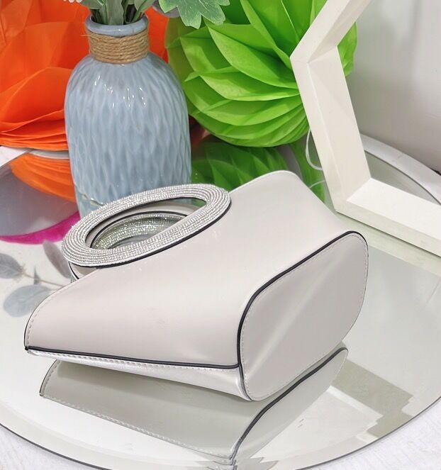 Paquete de cesta portátil con mango redondo de diamante