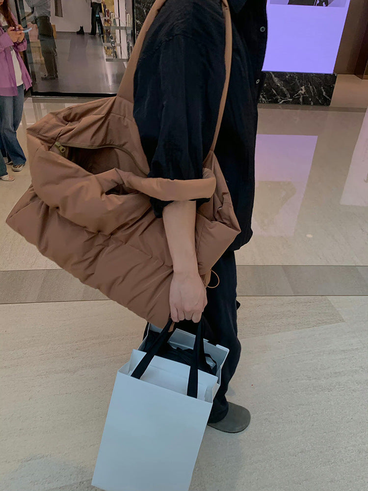 Nouveau sac à main décontracté en coton à bandoulière assorti avec tout