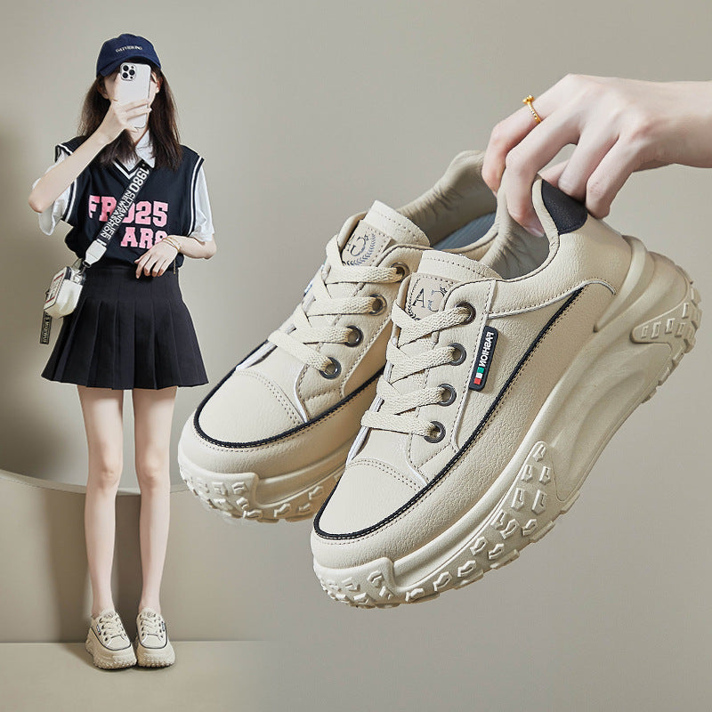 Casual Shoes Women's Platform Hight Increasing Board Shoes