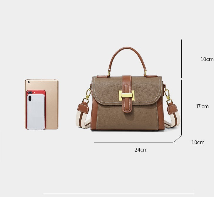 Bolso de moda de textura avanzada, versátil, de lujo, ligero, con un solo hombro