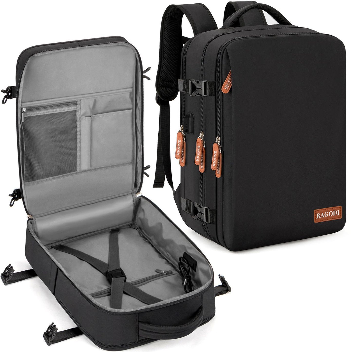 Sac à dos de bagage de voyage d'affaires de voyage hydrofuge