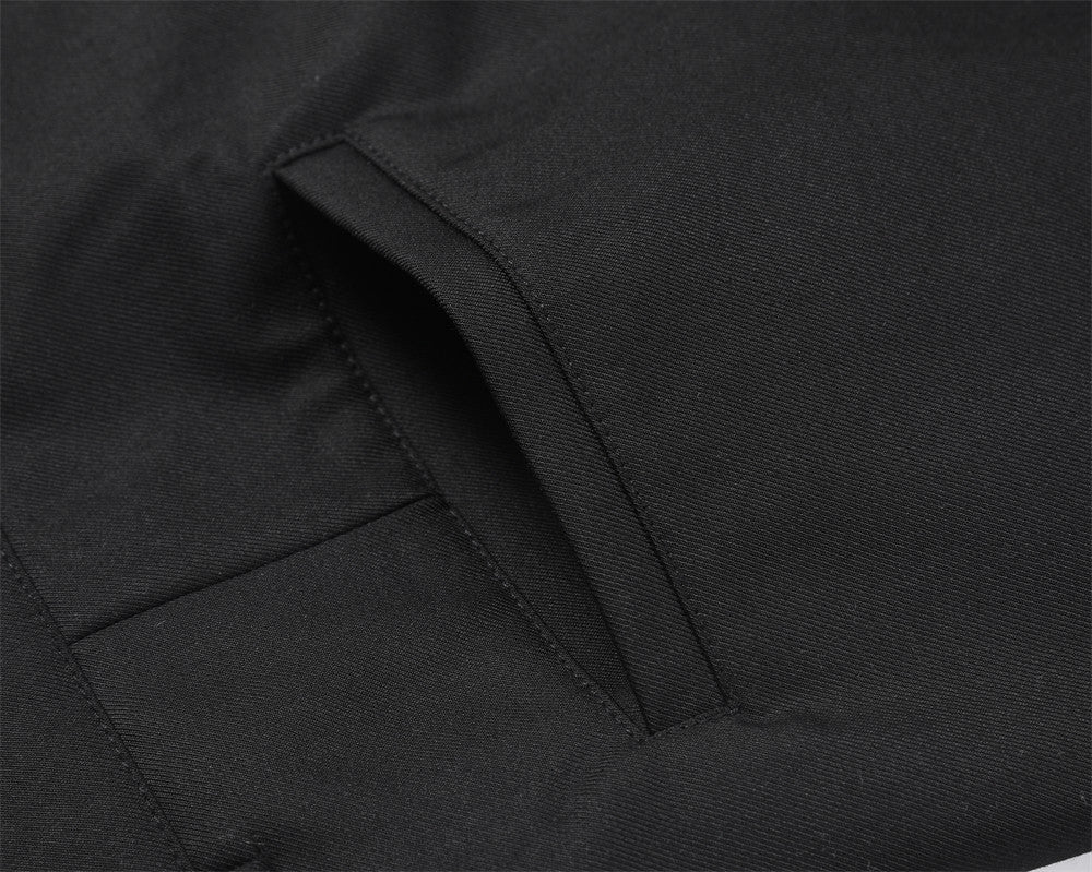 Draped Casual Pants Men's Solid Color Simple