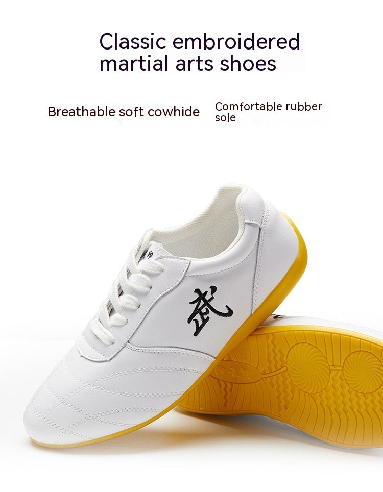 Chaussures d'entraînement à semelle tendineuse de style national, respirantes et confortables