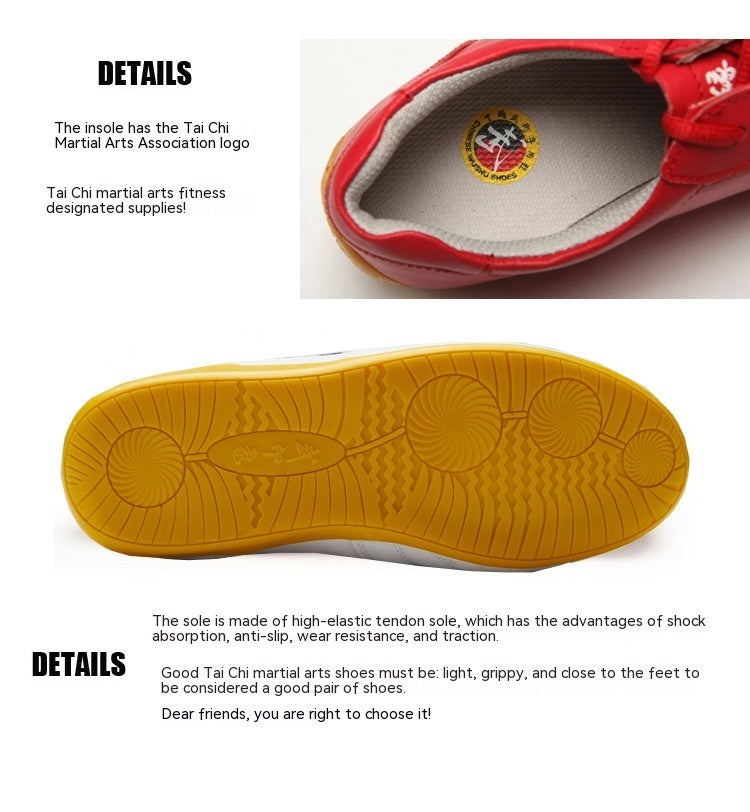 Chaussures d'entraînement à semelle tendineuse de style national, respirantes et confortables