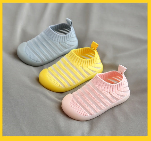 Chaussures pour tout-petits en filet respirant pour bébé