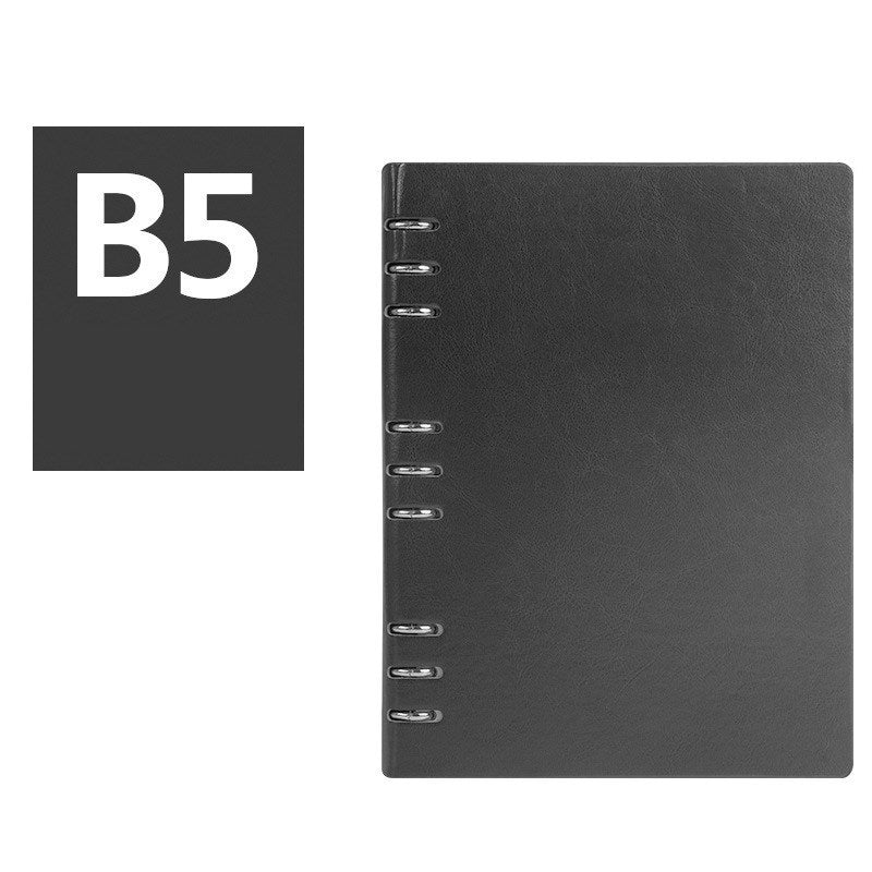 Cahier d'affaires simple à feuilles mobiles