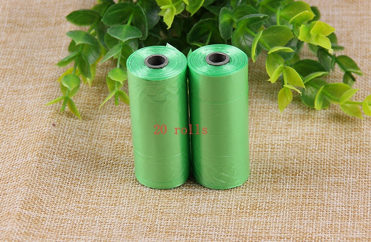 Distributeur de sacs poubelles en forme d'os pour animaux de compagnie