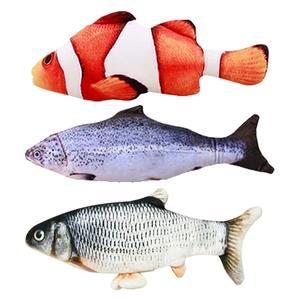 Version sans pince à chat - Jouet de poisson électrique de simulation de poisson sauteur électrique