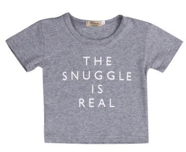 Chemise en coton à manches courtes pour bébé
