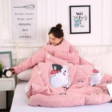 Couette d'hiver paresseuse avec manches