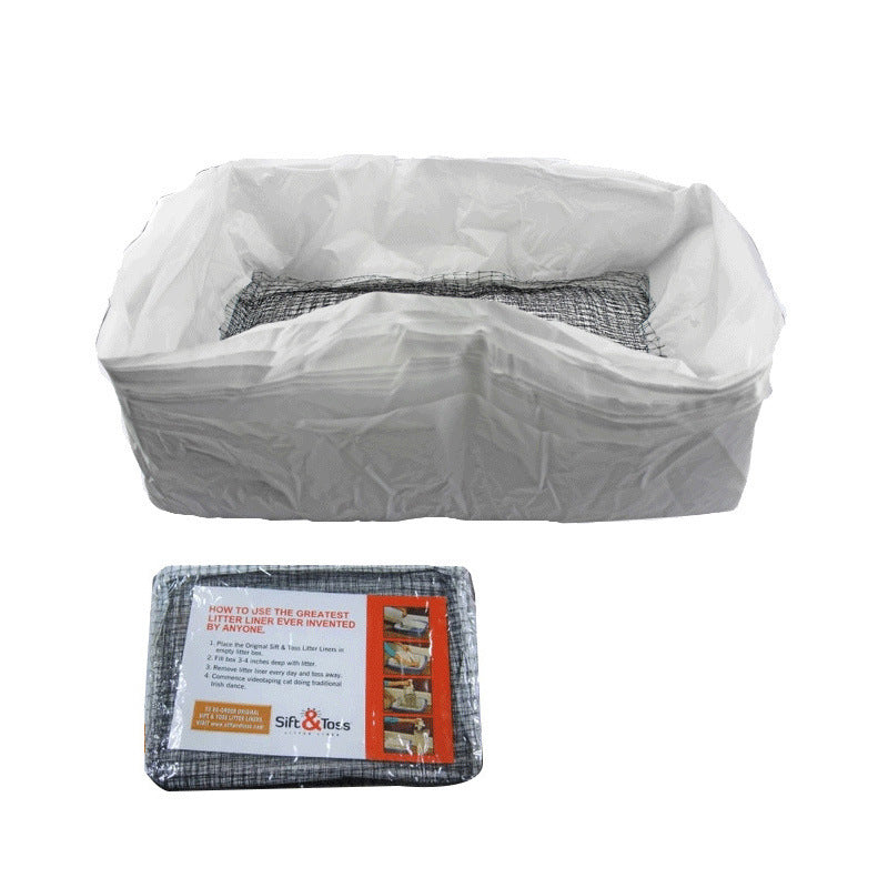 Sac à litière en plastique pour chat, produits pour animaux de compagnie