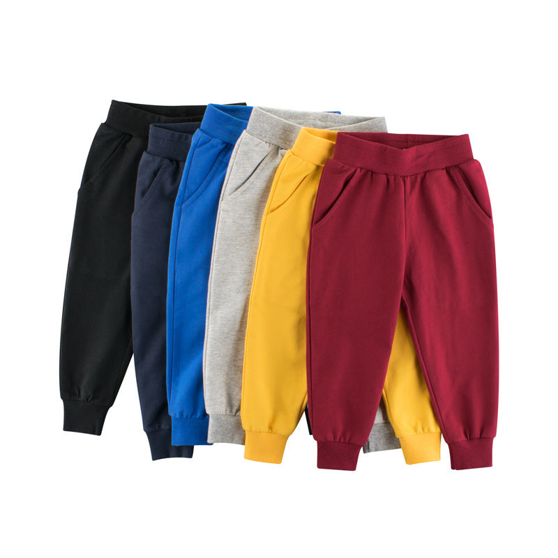 Pantalons de sport d'automne pour enfants, pantalons pour garçons 
