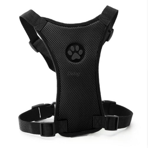 Fournitures pour chiens, sangles de poitrine en maille respirante, sécurité pour voiture, dos de poitrine