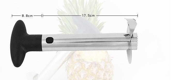 Éplucheur d'ananas en acier inoxydable, accessoires faciles à utiliser, trancheurs d'ananas, coupe-fruits, trancheur, outils de cuisine