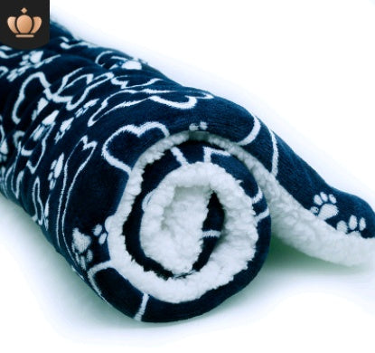 Tapis pour animaux de compagnie de chien de couvertures de chat mignon