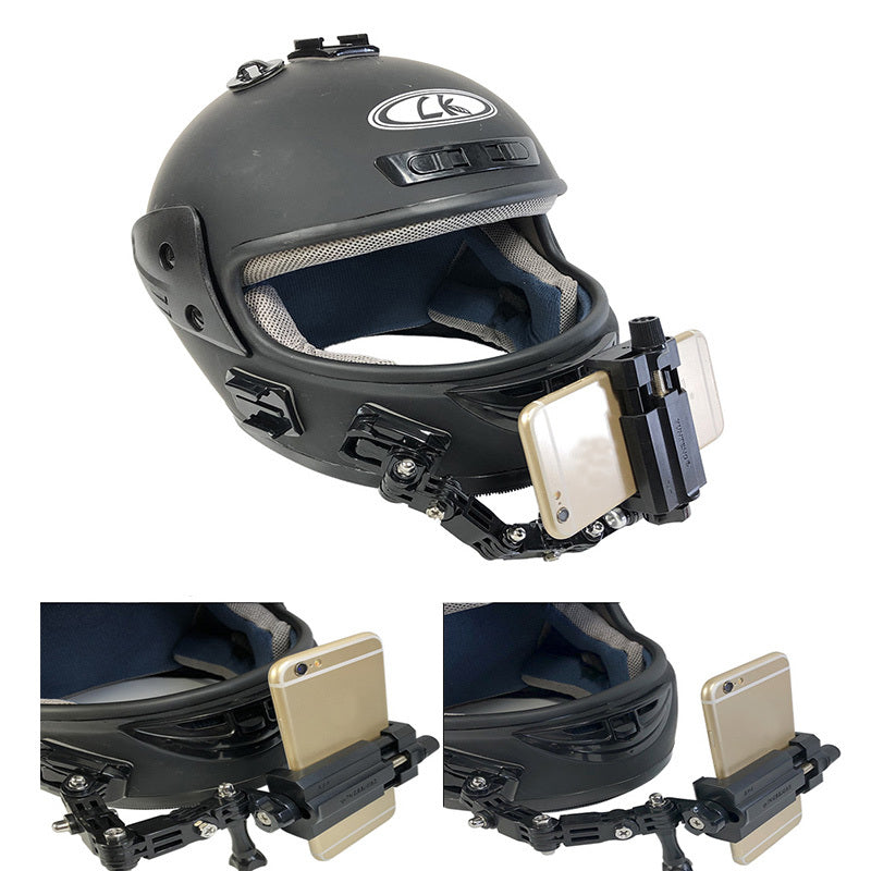 Support de caméra pour casque de moto