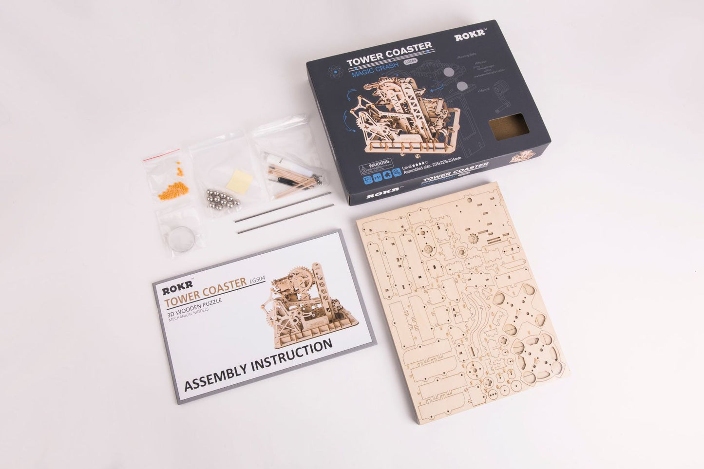 Juguete de madera 3D rompecabezas insertado a mano regalo modelo de transmisión mecánica