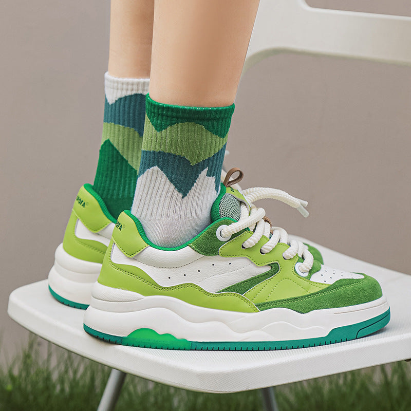 Design Panda Couleur Assortie Skateboard Chaussures Hommes