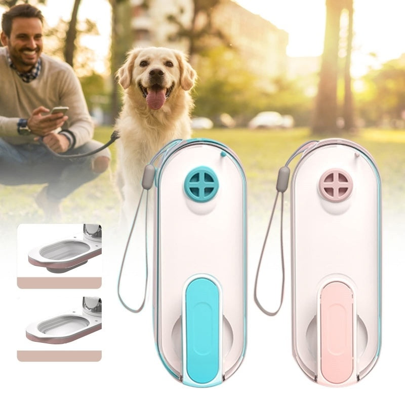 Bouteille d'eau pliable pour chien, distributeur d'eau pour la marche en plein air, Portable, anti-fuite, pour animaux de compagnie, pour voyage, produits pour animaux de compagnie