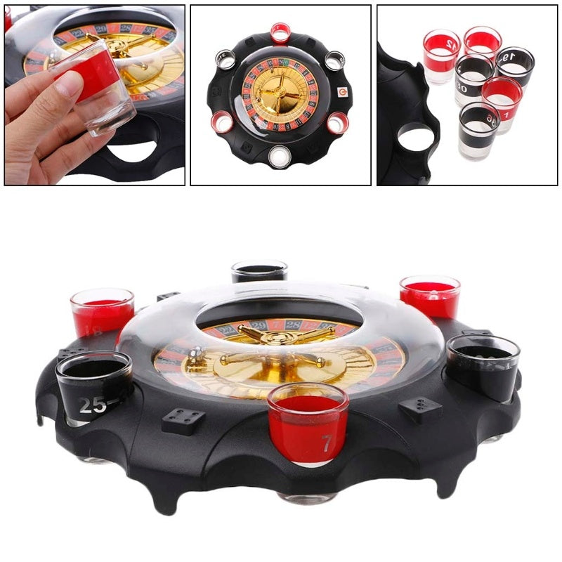 Juego de vino eléctrico para ruleta rusa Lucky Wheel