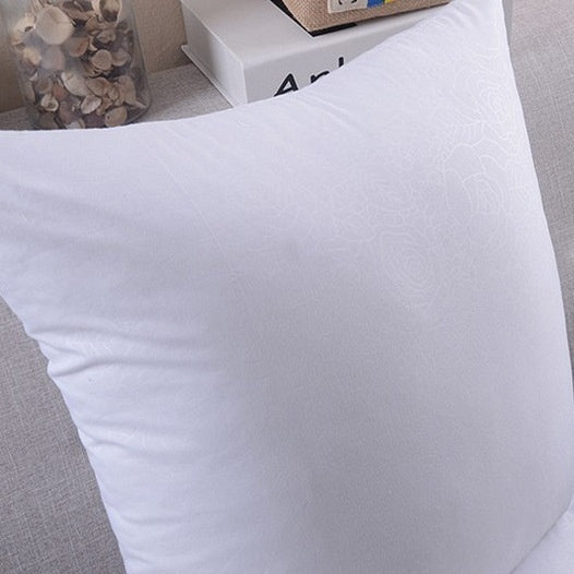 Oreiller en coton brodé pour la maison