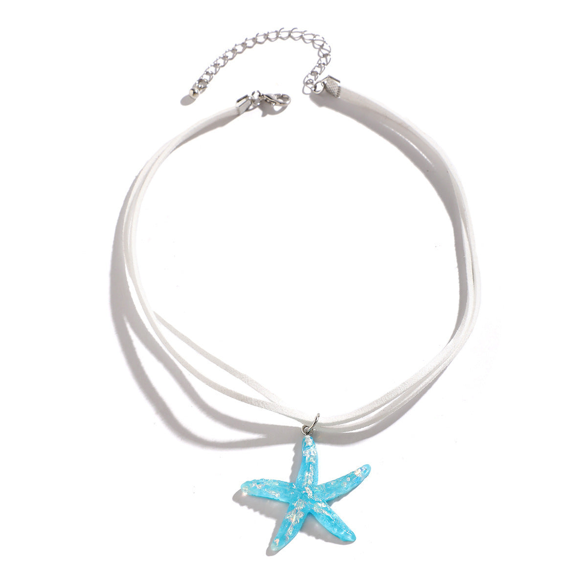 Women's Personalized Alloy Starfish Tassel Necklace