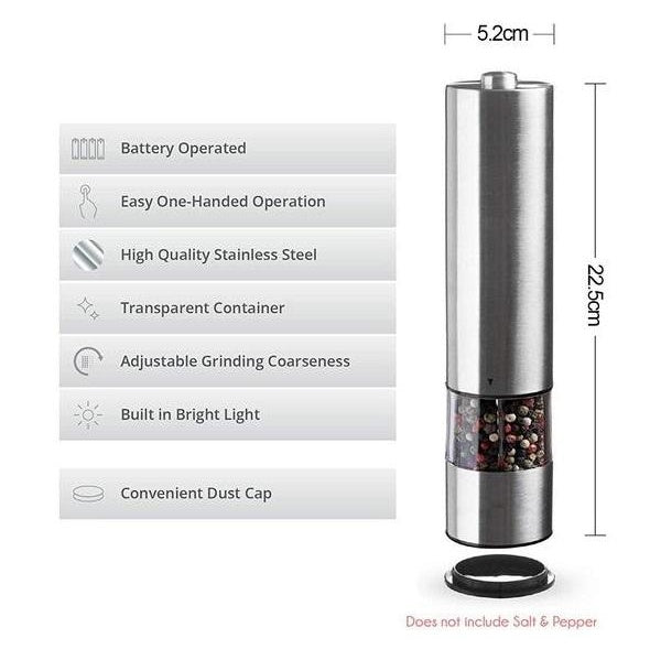 Broyeur électrique en acier inoxydable, outil de cuisine, fournitures de cuisine